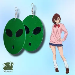Aliens earrings by Momo Ayase