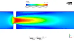 Analysis of flow through an orifice meter: CFD simulation