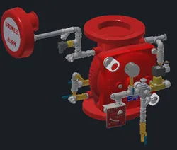 Bermad DN150 400e Deluge valve