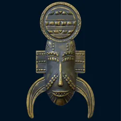 Cosplay STL Descărcare - Vietnamese Traditional Mask 3D file STL 02 - diepriver
