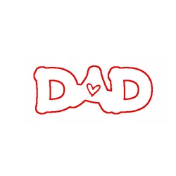 Dad Cookie Cutter