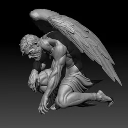 Fallen Angel Statue