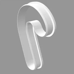 Gratis Other STL indir - Candy Cane Cookie Cutter - TayTot