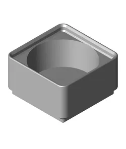 Gridfinity Loupe/Magnifier Holder 1x1