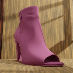 High Heel Mule – 3D Printable Decorative Shoe Model