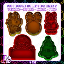 MERRY CHRISTMAS COOKIE CUTTERS / MERRY CHRISTMAS COOKIE CUTTER SET