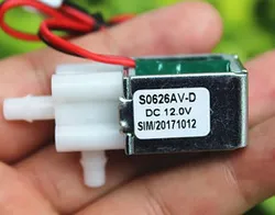 Mini Solenoid Valve Normally Closed Air/Water 12VDC