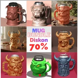 MUG BUNDLE – EPIC 3D MODEL COLLECTION