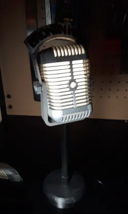 Retro Microphone Lamp