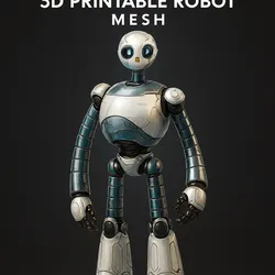 Roz – The Wild Robot Character | High-Detail 3D Printable Model