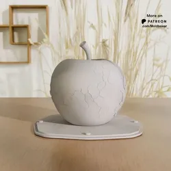 Silicone Mold System - Carved Apple