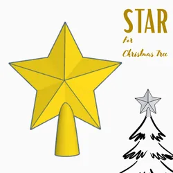 Star for Christmas Tree