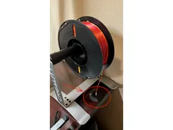 Under-workbench filament guide