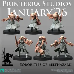 058 BELTHAZARK Sororities of belthazark nuns