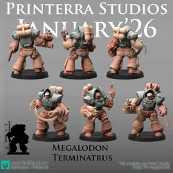 058 MAYATAN Megalodon Terminatrus armor