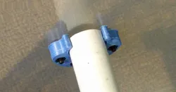 20mm PVC pipe support