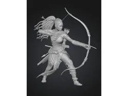 African Archer Girl