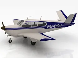 Civil Utility Aircraft Beechcraft Bonanza S35 V Tail