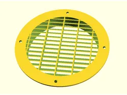 Customizable ventilation grille