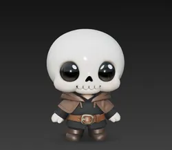 Cute Chibi Skull