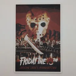 Friday the 13th Part VIII: Jason Takes Manhattan (1989) - Movie Poster