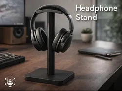 Gaming Headphone Stand – One‑Piece FDM Model
