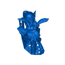 Gratis Characters & Creatures STL indir - aria - art _crazy69