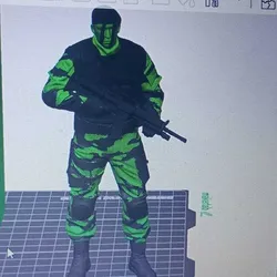 MILITARY WITH WEAPON