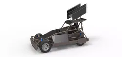 New Zealand Superstock car Version 2 Scale 1 to 25
