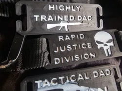 PARCHE TÁCTICO / MORAL – ESTILO OPERACIONES ESPECIALES - Modelo de impresión 3D gratuito