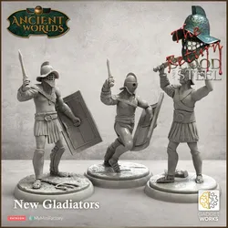 Roman gladiators 3 figure pack - 32mm scale