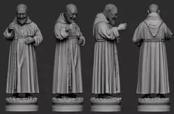 Saint Padre Pio - 3D Print