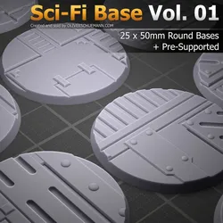 Sci-Fi Base Vol. 01 50mm