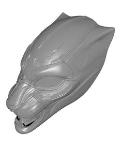 Shadow Panther Wearable Cosplay Mask Printable STL