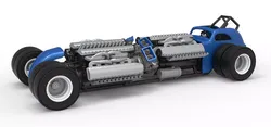 Vintage AWD Dragster Scale 1 to 25