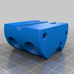 Xiaomi Yi + LEDs 20 degree holder