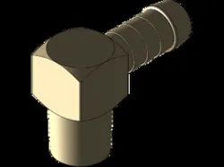 1/4 BSPT Male to Female Low Profile 90 Degree Elbow