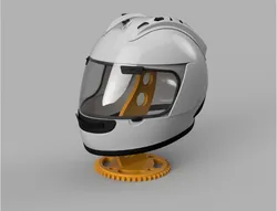 Bike helmet stand