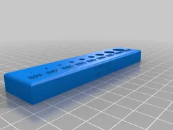 Bolt size tester