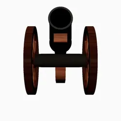 Cannon 3D Model