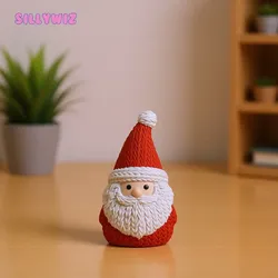 Characters & Creatures STL تنزيل - Mini Santa Claus - Knitted - Crochet - SillyWiz