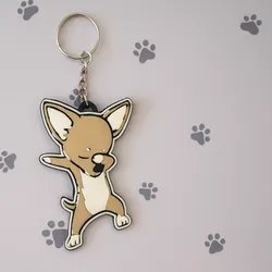 Chihuahua keychain