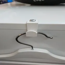 Cupboard coat hanger hook