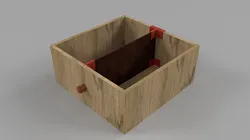 Fully Parameterized Drawer Divider Brackets