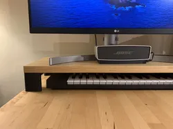 Ikea Shelf Monitor Stand