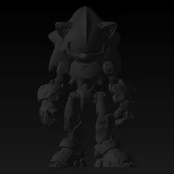 Miniature Games & Accessories STL Download - robot sonic modelby birkan