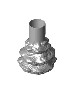 Mushroom vase “Gleophyllum Abietinum”
