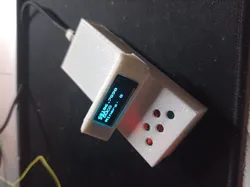 NodeMCU + DHT11 + 128x32 OLED case