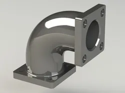 Pipe with Square Flange