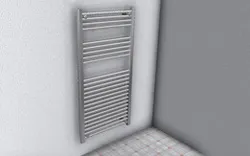 RADIATOR 600mm x 1200mm STRAIGHT - CHROME